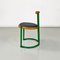 Italian Chair in Green Metal by Tito Agnoli, 1960, Image 4