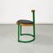 Silla italiana de metal verde de Tito Agnoli, 1960, Imagen 4