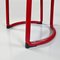 Silla italiana de metal rojo de Tito Agnoli, 1960, Imagen 11