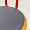 Italian Chair in Red Metal by Tito Agnoli, 1960, Image 10
