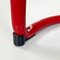 Italian Chair in Red Metal by Tito Agnoli, 1960, Image 12
