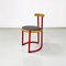 Italian Chair in Red Metal by Tito Agnoli, 1960, Image 2