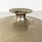 Italian Modern Satin Finished Pewter Vase or Centerpiece, 1970s, Image 9