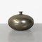 Italian Modern Satin Finished Pewter Vase or Centerpiece, 1970s, Image 3