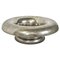 Italian Satin Finished Pewter Centerpiece or Fruit Stand by Il Punto, 1970, Image 1