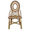 Antique Italian Rattan Chair, 1890s, Image 1