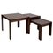 Italian Wooden Removable Coffee Tables by Afra and Tobia Scarpa for Cassina, 1965, Set of 3, Image 1