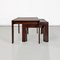 Tables Basses Amovibles en Bois par Afra et Tobia Scarpa pour Cassina, Italie, 1965, Set de 3 4