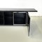 Credenza moderna nera di Stoppino e Acerbis per Acerbis, Italia, anni '80, Immagine 8