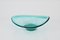 Tiffany Blue Murano Glass Bowl, 1960s 12