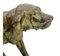 Art Deco Spelter Bonzed Representation of Bloodhound in Marble Base from Berni, 1920s 10