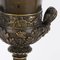 Antique Bronze and Siena Marble Campana Urns, 1800s, Set of 2 7