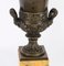 Antique Bronze and Siena Marble Campana Urns, 1800s, Set of 2, Image 8