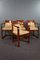 Art Deco Dining Room Chairs, Set of 4, Image 3