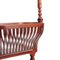 Antique Victorian English Cradle Cot in Mahogany, 1880 3