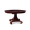 Antique Biedermeier Dining Table in Mahogany, 1830 1