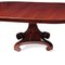 Antique Biedermeier Dining Table in Mahogany, 1830 4