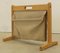 Vintage Furbo Magazine Rack in Oak from BRDR 7