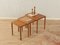 Tavolini ad incastro vintage di Niels Bach, anni '60, set di 3, Immagine 10