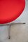 Egg Chair with Pouf by Arne Jacobsen for Fritz Hansen, 1980s, Set of 2 8