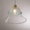Lámpara de suspensión de cristal de Murano, años 90, Imagen 6