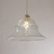 Lámpara de suspensión de cristal de Murano, años 90, Imagen 3