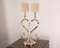 Lámpara de mesa italiana vintage con colgantes Swarovski, años 90, Imagen 2