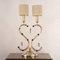 Vintage Italian Table Lamp with Swarovski Pendants, 1990s 5