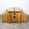 Vintage Pine Sculptural Dining Table by Gilbert Marklund for Furusnickarn Ab, 1970s 3