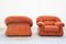 Vintage Three-Seater Sofa and Armchairs, 1970, Set of 3 8