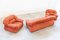 Vintage Three-Seater Sofa and Armchairs, 1970, Set of 3, Image 13