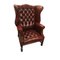 Leather Wing Armchair by Valenti Spain 4