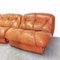 Modular Sofa in Leather, 1970s, Set of 5, Image 10