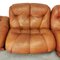 Modular Sofa in Leather, 1970s, Set of 5, Image 8