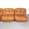 Modular Sofa in Leather, 1970s, Set of 5 5