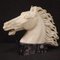 Italian Artist, Horse's Head Sculpture, Early 20th Century, Marble 4