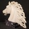 Italian Artist, Horse's Head Sculpture, Early 20th Century, Marble 10