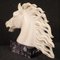 Italian Artist, Horse's Head Sculpture, Early 20th Century, Marble, Image 10