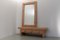 Swedish Modern Pine Bench and Mirror by Ruben Ward for Fröseke, 1970s, Set of 2 7