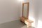 Swedish Modern Pine Bench and Mirror by Ruben Ward for Fröseke, 1970s, Set of 2 3