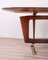 Vintage Tisch aus Messing & Holz von Melchiorre Bega, 1950er 8