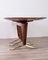 Vintage Table in Brass and Wood by Melchiorre Bega, 1950s, Image 5