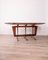 Mesa vintage de latón y madera de Melchiorre Bega, años 50, Imagen 2
