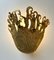 French Flame Gilt Metal Sconce by Fondica, 1990s, Image 7
