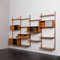 Vintage Danish Wall Unit in Teak by Poul Cadovius for Cado, 1960s 4