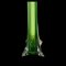 Jarrón italiano de cristal de Murano verde, años 70, Imagen 3