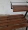 Vintage Bench in Mahogany, 1950s, Image 7