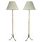 Vintage French Faux Bamboo Floor Lamps, 1960s, Set of 2 6