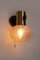 Schwedische Messing Wandlampe mit Glas von Hans-Agne Jakobsen für Markaryd, 1960 12