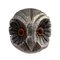 Italian Silver Owl Paperweight, 1960s 1